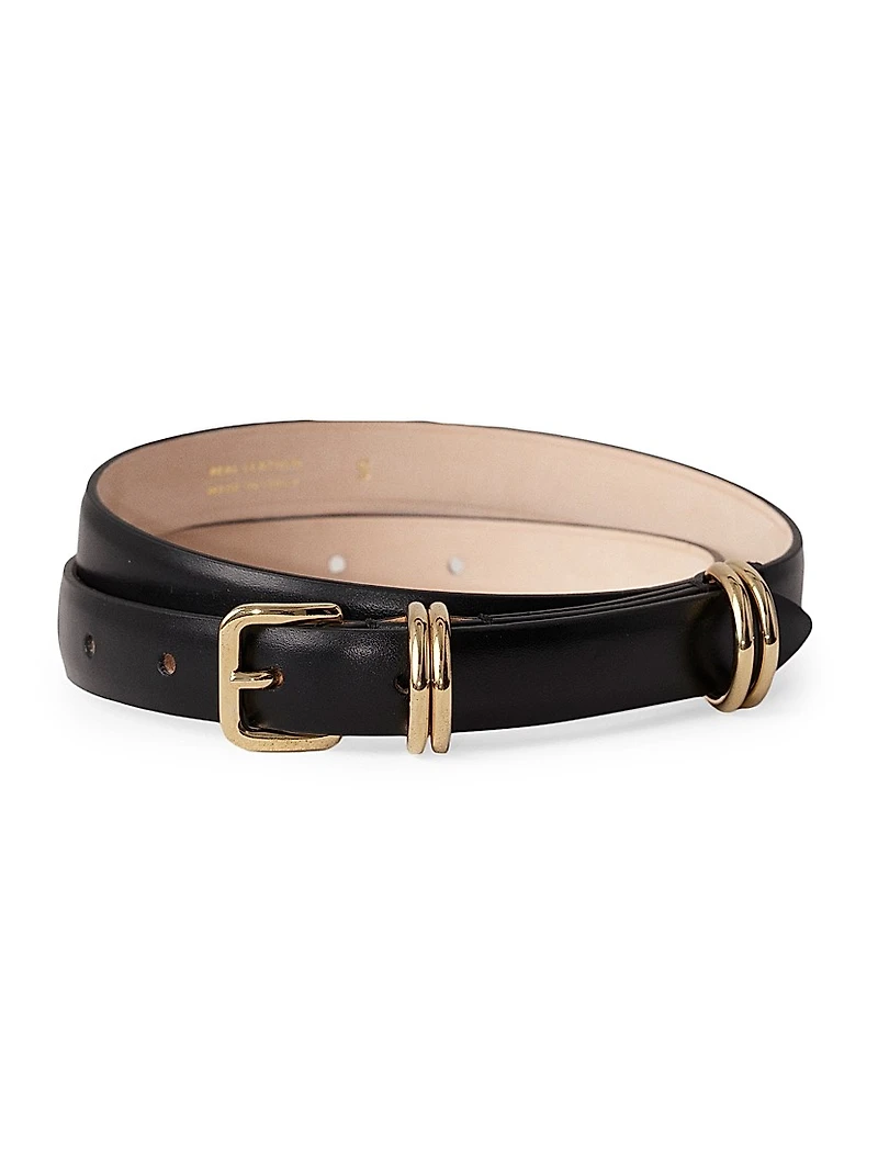 Constance Smooth Leather Belt