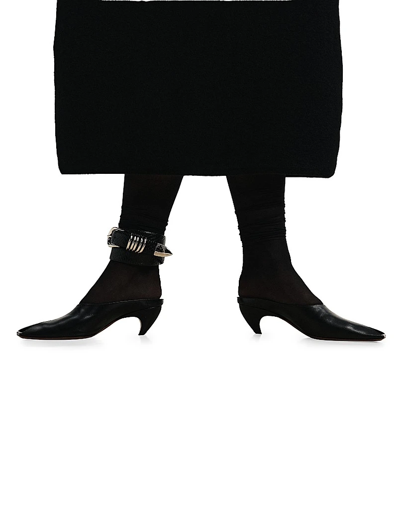 Hollyhock Viper Leather Belt