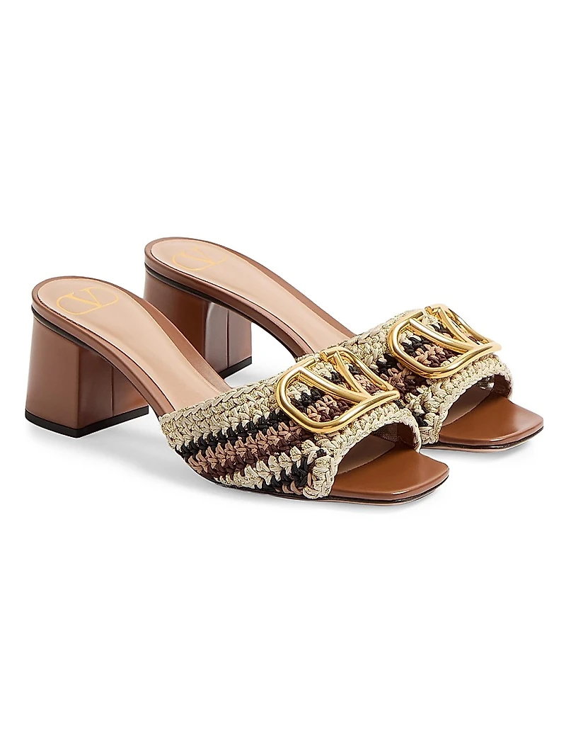 VLogo Signature Slide Sandals 60MM
