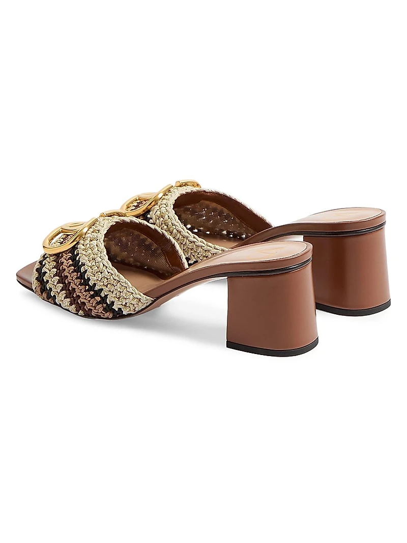 VLogo Signature Slide Sandals 60MM