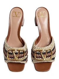 VLogo Signature Slide Sandals 60MM