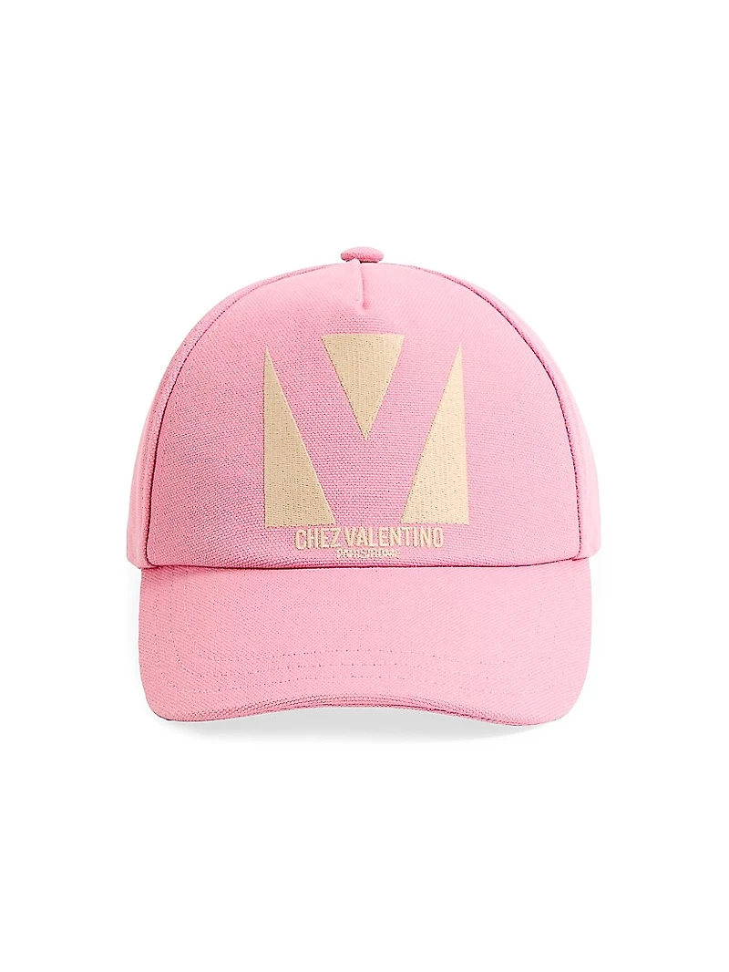 Chez Valentino Cotton Baseball Cap