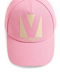 Chez Valentino Cotton Baseball Cap