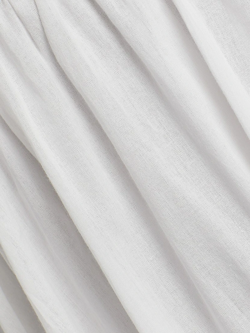 Rachel Cotton Voile Fit & Flare Midi-Dress