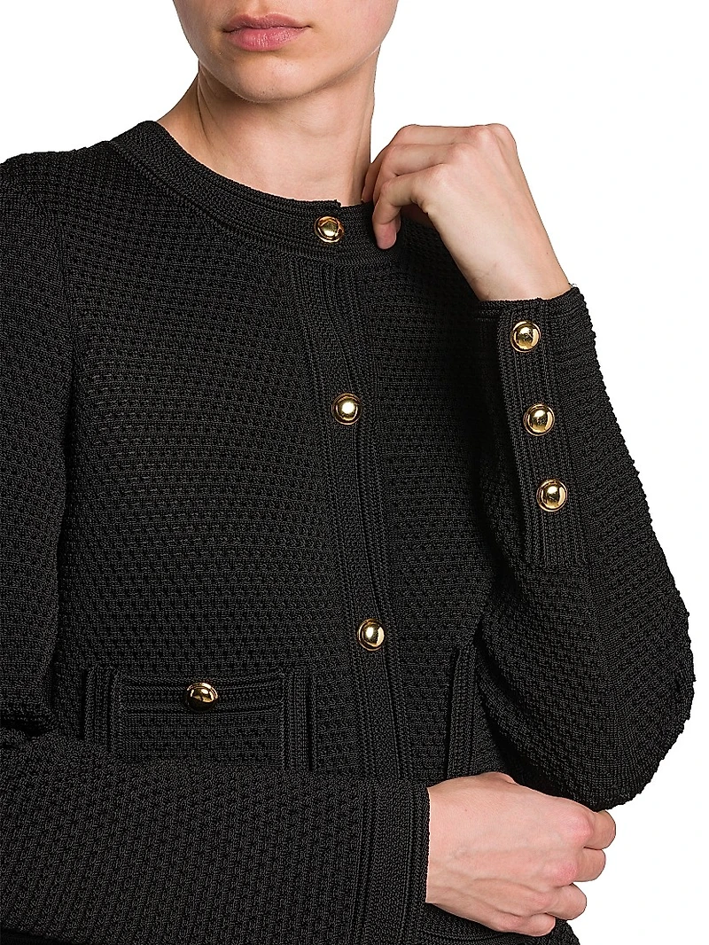 Compact Mesh Crop Jacket
