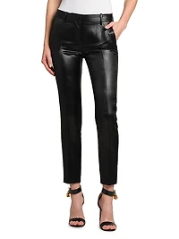 Liquid Satin Cigarette Pants
