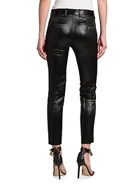 Liquid Satin Cigarette Pants