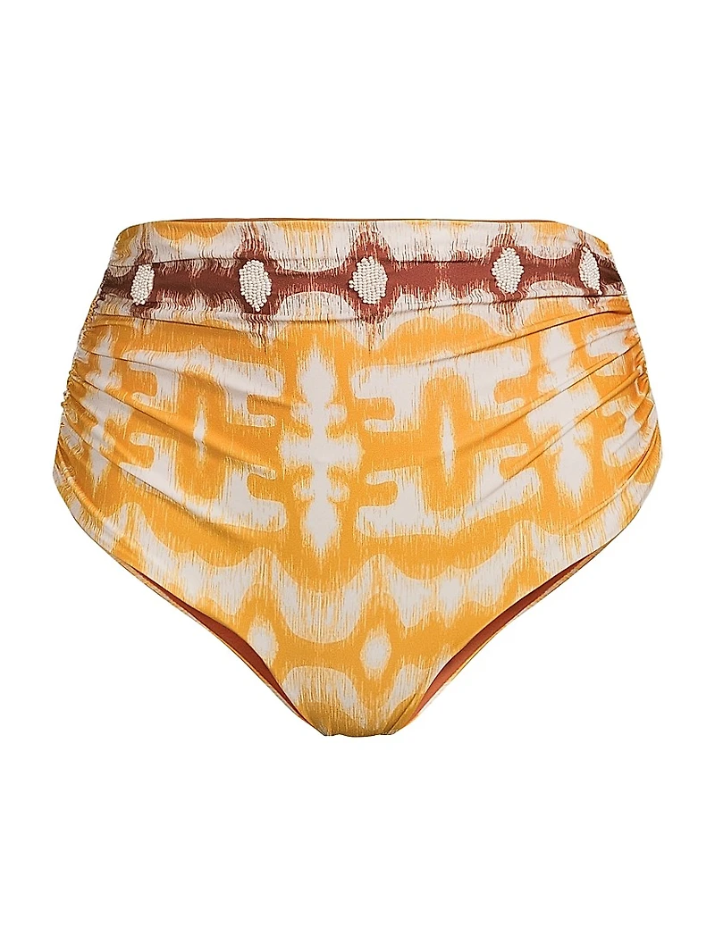Victoria Ruched Bikini Bottom