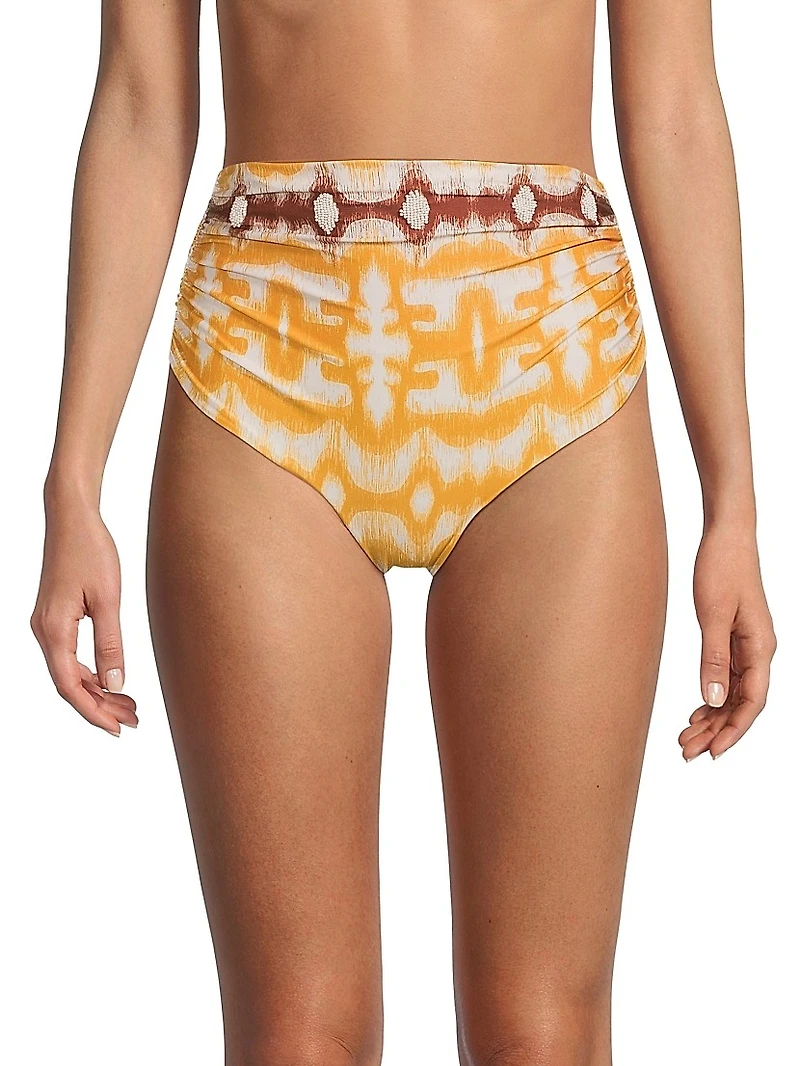 Victoria Ruched Bikini Bottom