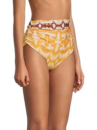 Victoria Ruched Bikini Bottom