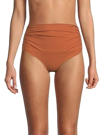 Victoria Ruched Bikini Bottom