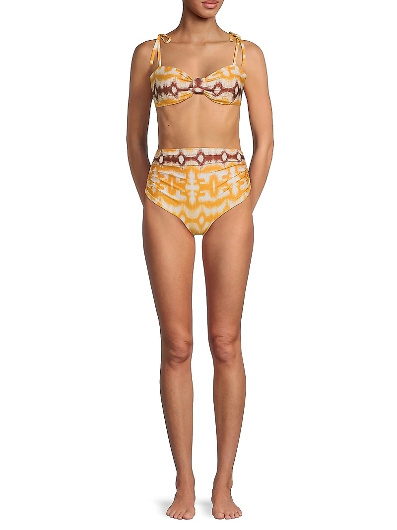 Victoria Ruched Bikini Bottom