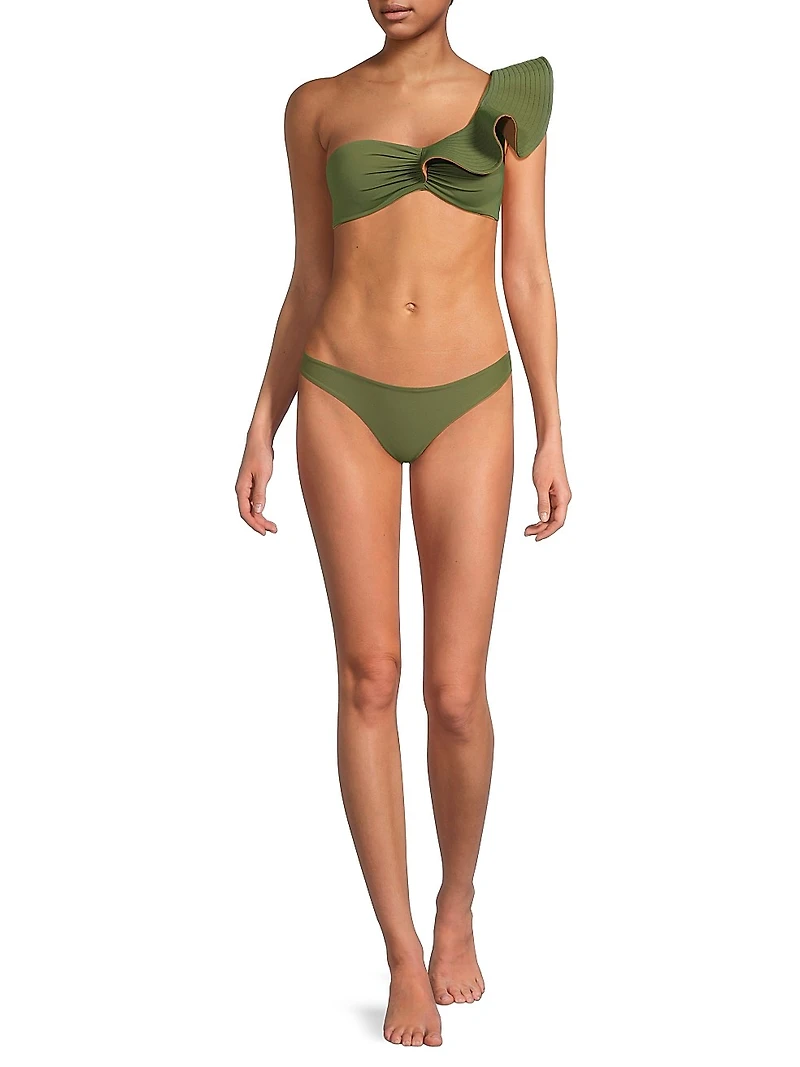 Barranquero Ruffled Bikini Top