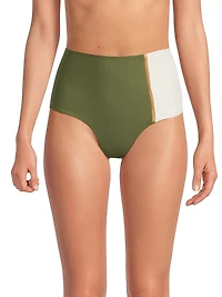 Frida High-Waisted Bikini Bottom