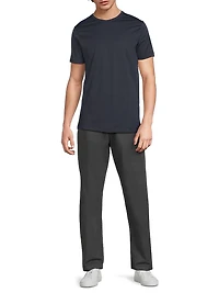 Cotton And Linen Drawstring Trousers