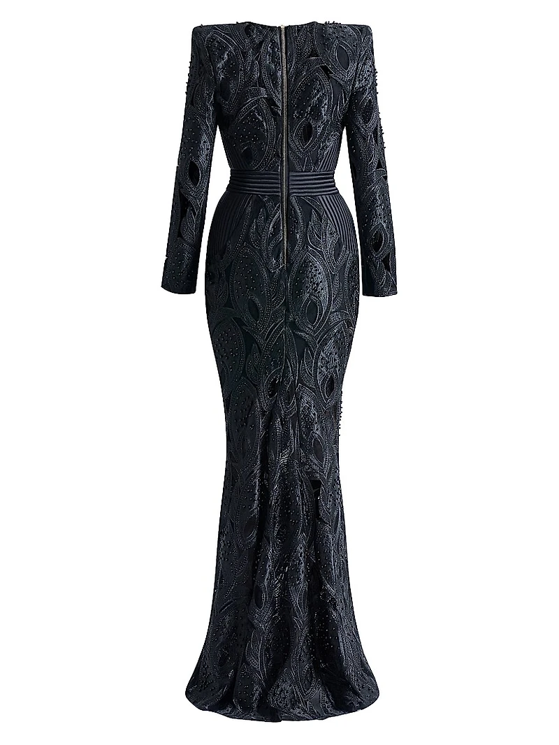 Pomme D'Amour Trumpet Gown