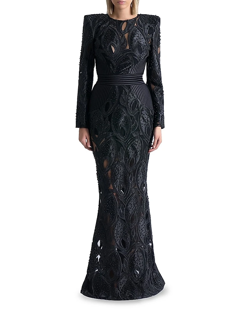 Pomme D'Amour Trumpet Gown