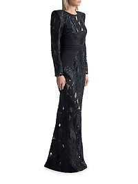 Pomme D'Amour Trumpet Gown