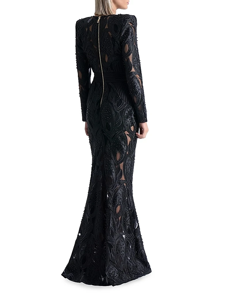 Pomme D'Amour Trumpet Gown