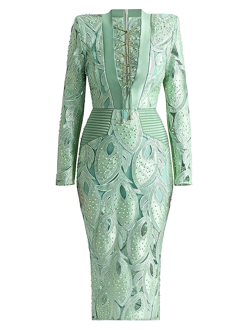 Vista Bella Lace-Up Dress