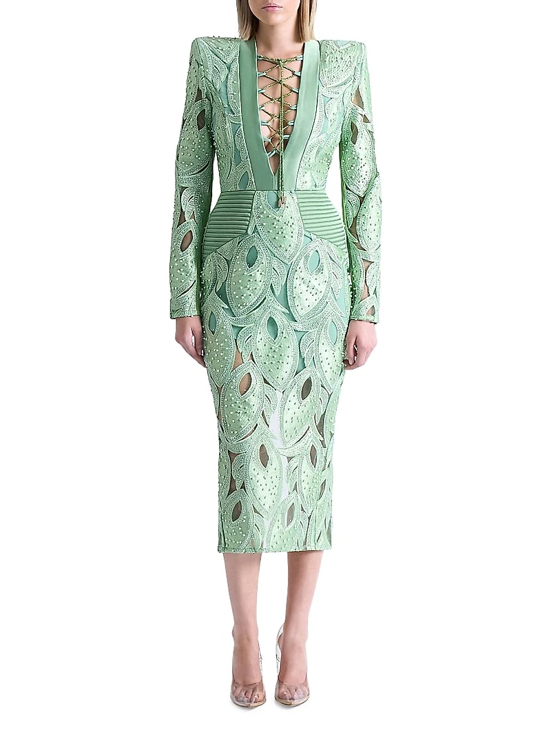 Vista Bella Lace-Up Dress