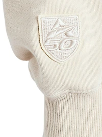 Gold Club Logo Cotton Fleece Hoodie