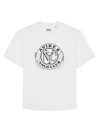 Gold Club Cotton Jersey T-Shirt
