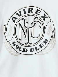 Gold Club Cotton Jersey T-Shirt