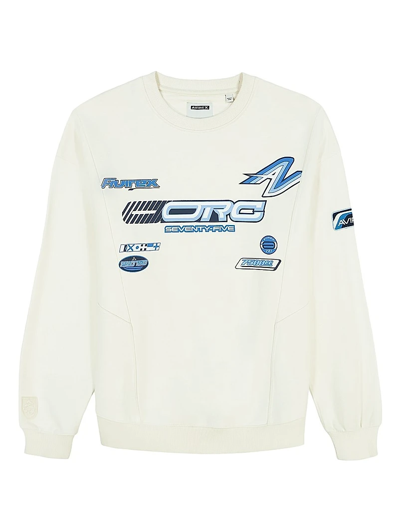 Offshore Racing Logo Cotton Sweatshirt