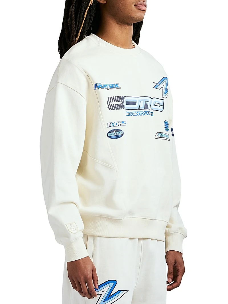 Offshore Racing Logo Cotton Sweatshirt