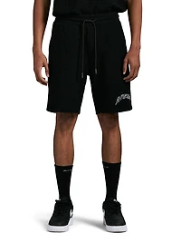 Tennis Logo Cotton Waffle-Knit Shorts