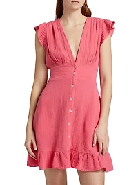 Dalton Muslin Sleeveless Minidress
