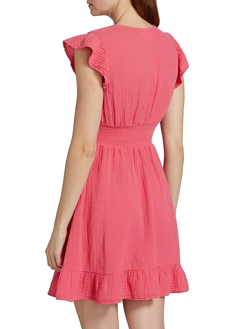 Dalton Muslin Sleeveless Minidress