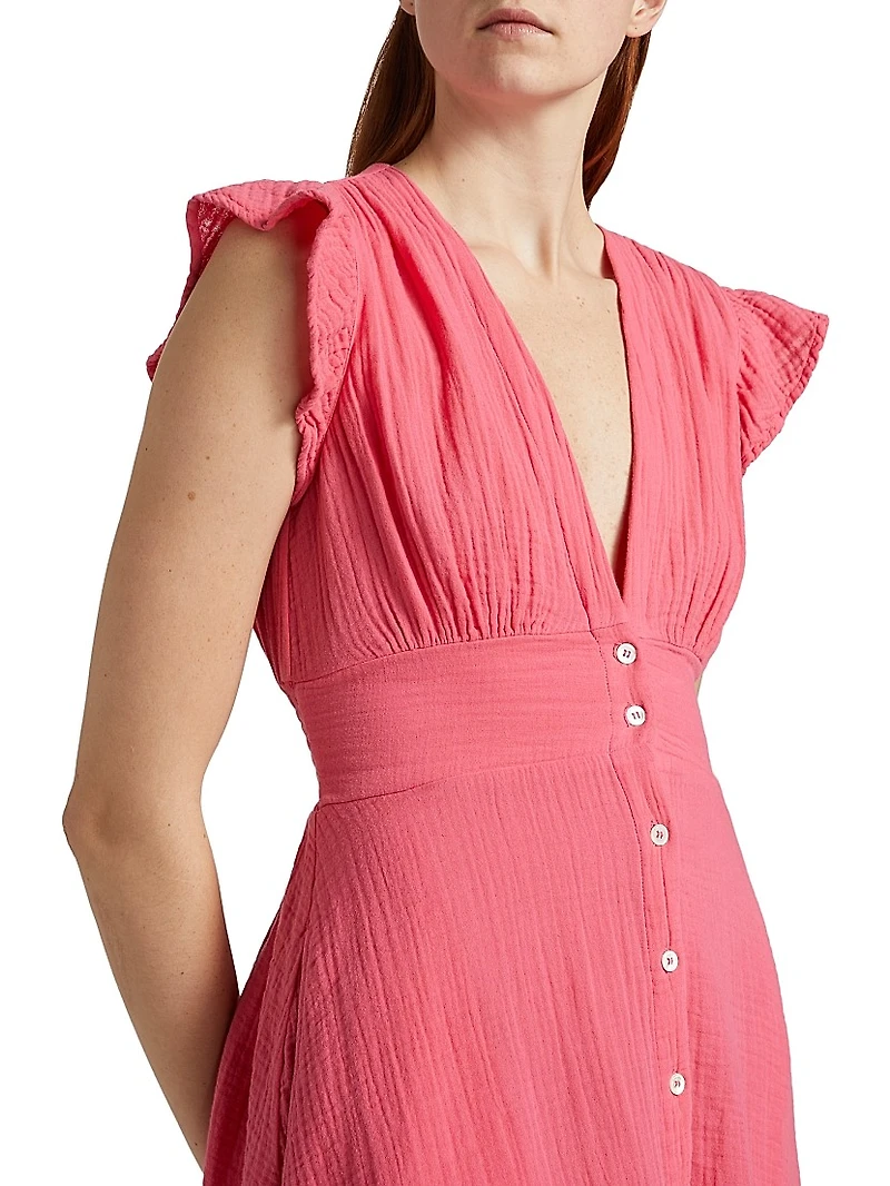 Dalton Muslin Sleeveless Minidress