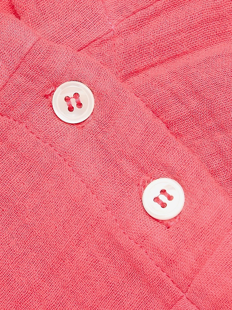 Dalton Muslin Sleeveless Minidress