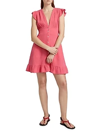 Dalton Muslin Sleeveless Minidress
