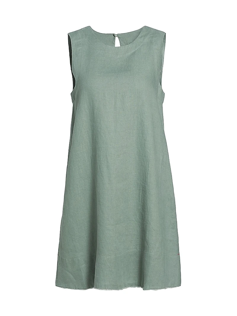 Robyn Linen Shift Minidress