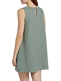 Robyn Linen Shift Minidress
