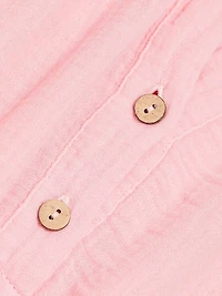 Carlotta Cotton Tie-Waist Minidress