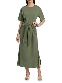 Tianna Cotton Midi Dress