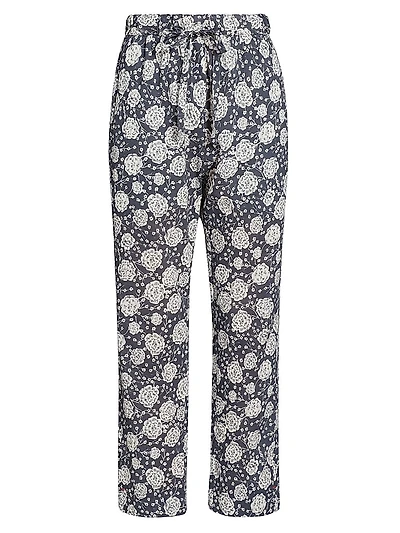 Draper Floral Drawstring Pants