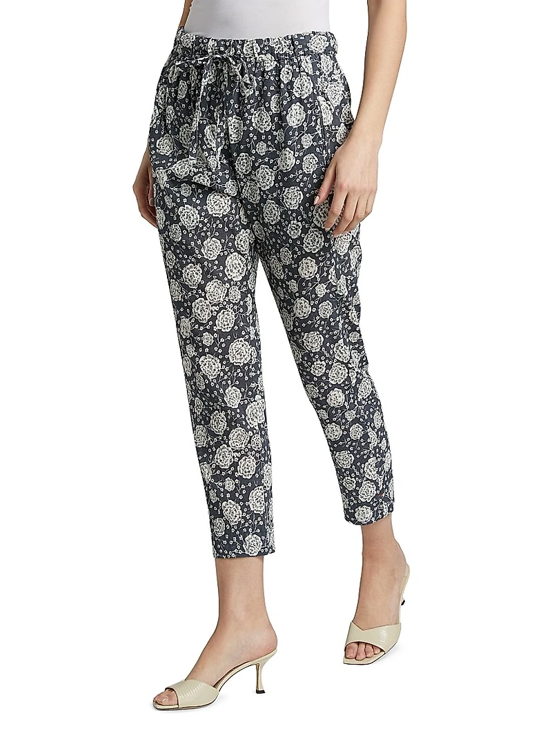 Draper Floral Drawstring Pants