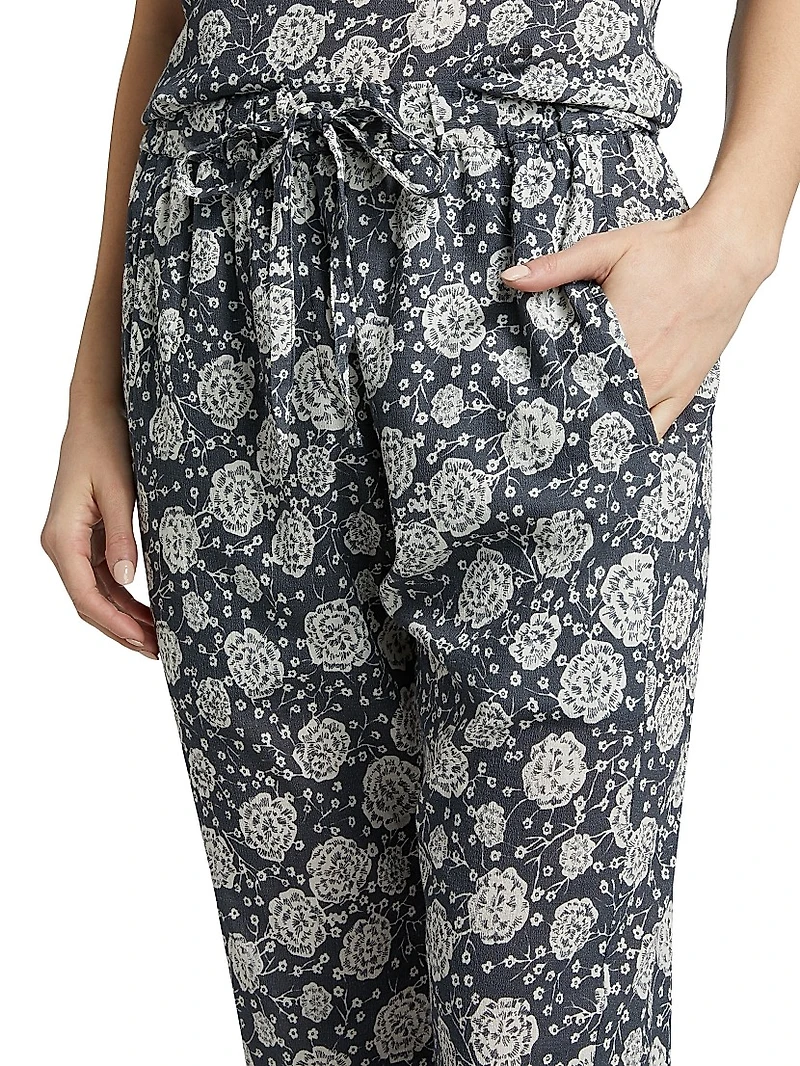 Draper Floral Drawstring Pants