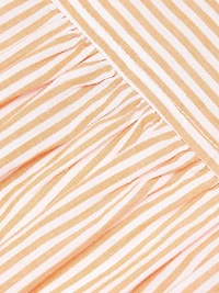 Noah Cotton & Silk Striped Button-Front Shirt