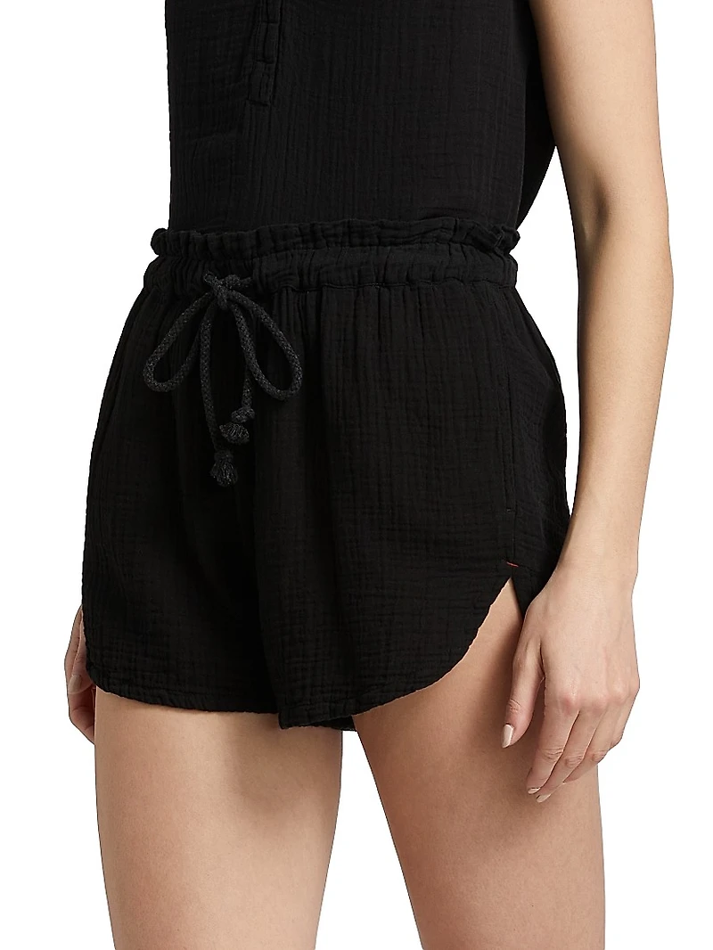 Starla Cotton Drawstring Shorts