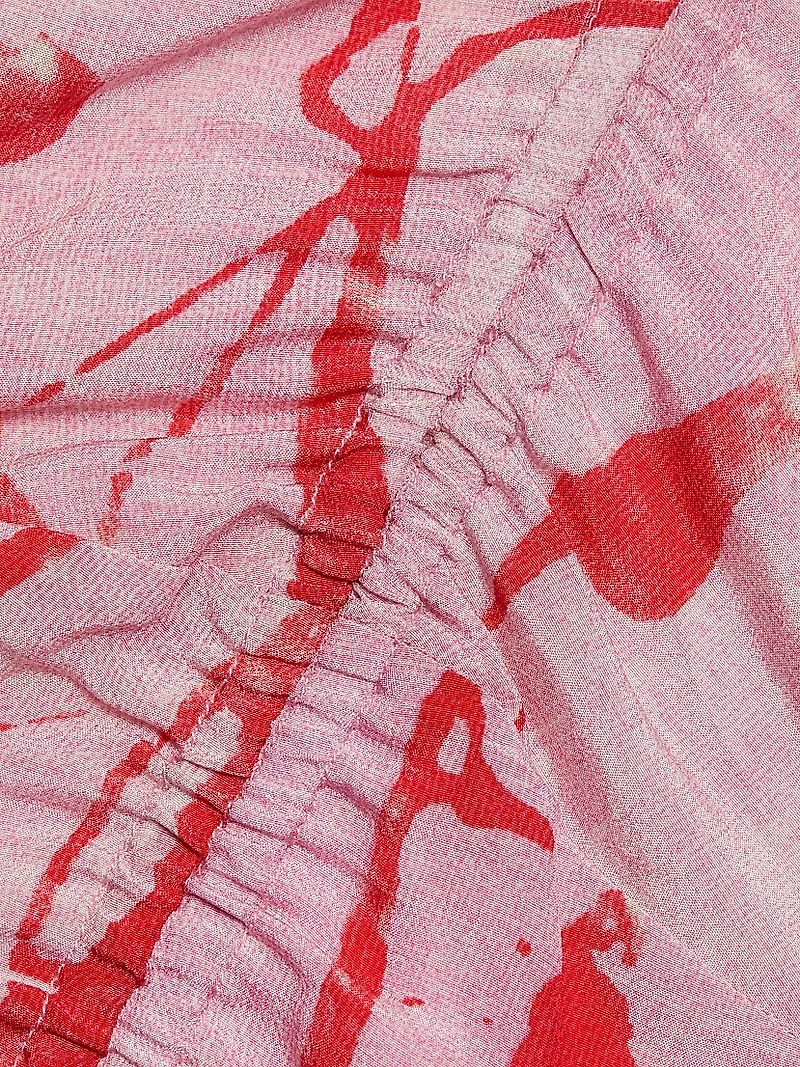 Castelli Tora Abstract Silk A-Line Minidress