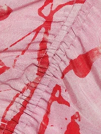 Castelli Tora Abstract Silk A-Line Minidress