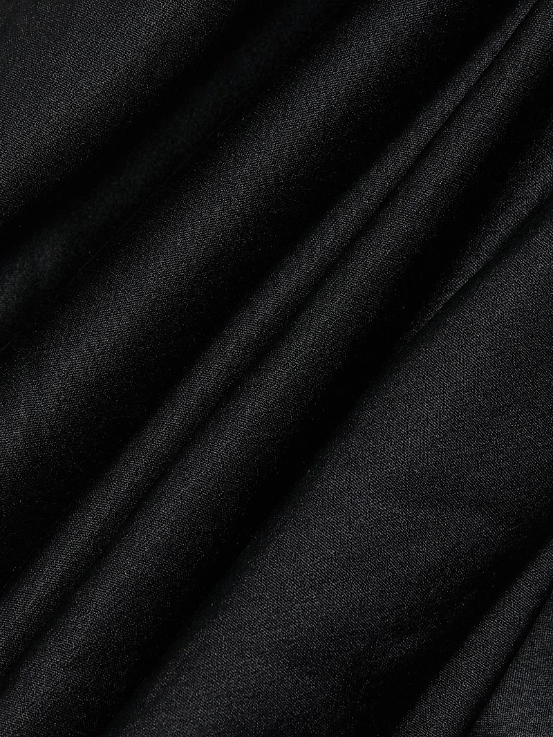 Chiclana Dakota Silk A-Line Midi-Dress