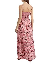 Baradero Selva Cotton & Silk Maxi Dress