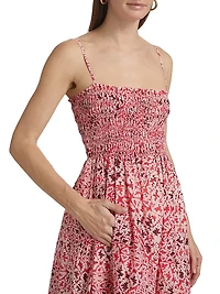 Baradero Selva Cotton & Silk Maxi Dress